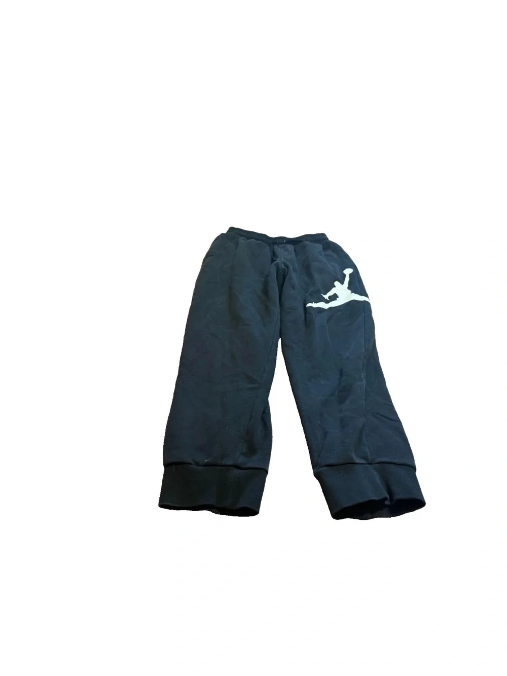 Air Jordan Men’s Black/White Sweatpants. Medium 32x30